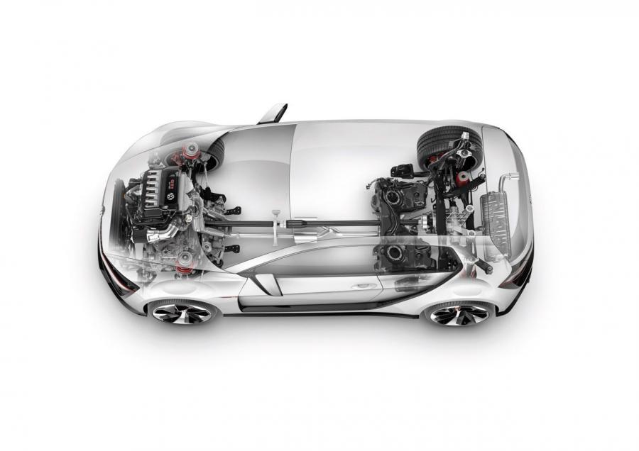  Volkswagen Golf Design Vision GTi 2013 года  (фото 3 из 25)
